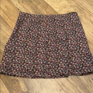 Floral Mini Skirt